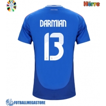 Fotballdrakt Herre Italia Matteo Darmian #13 Hjemmedrakt EM 2024 Kortermet
